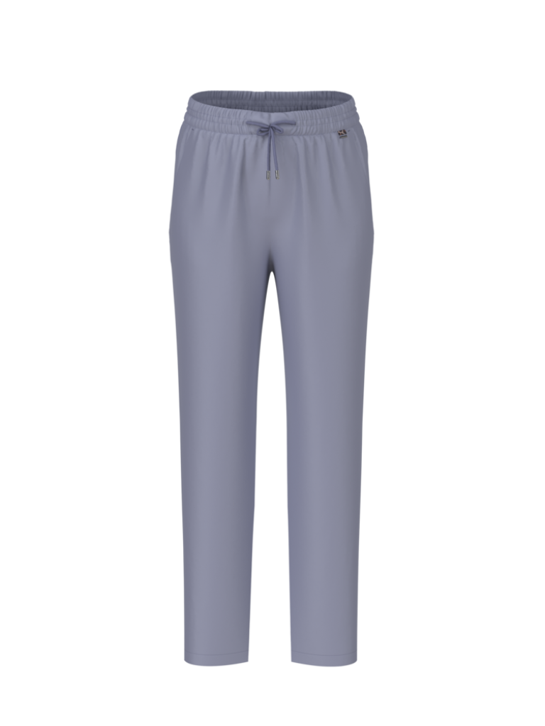 Hose in Satin-Optik in bluish violet Modell RHODOS