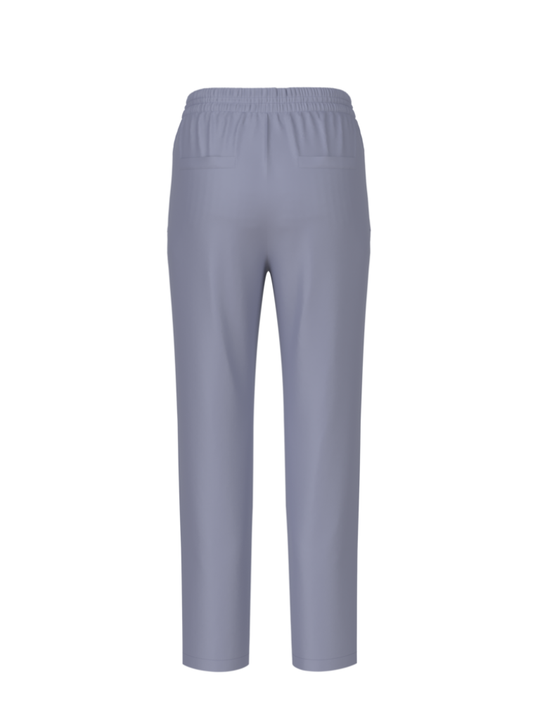 Hose in Satin-Optik in bluish violet Modell RHODOS