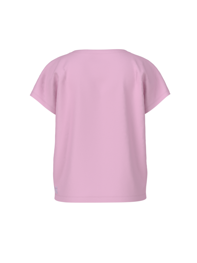 Shirt mit Sunshine Print in fresh pink