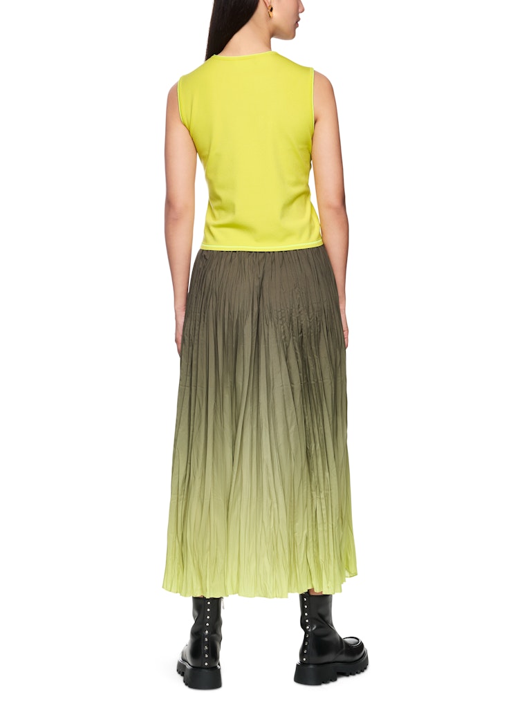 Feinstrick-Top in limoncello Knitted in Germany