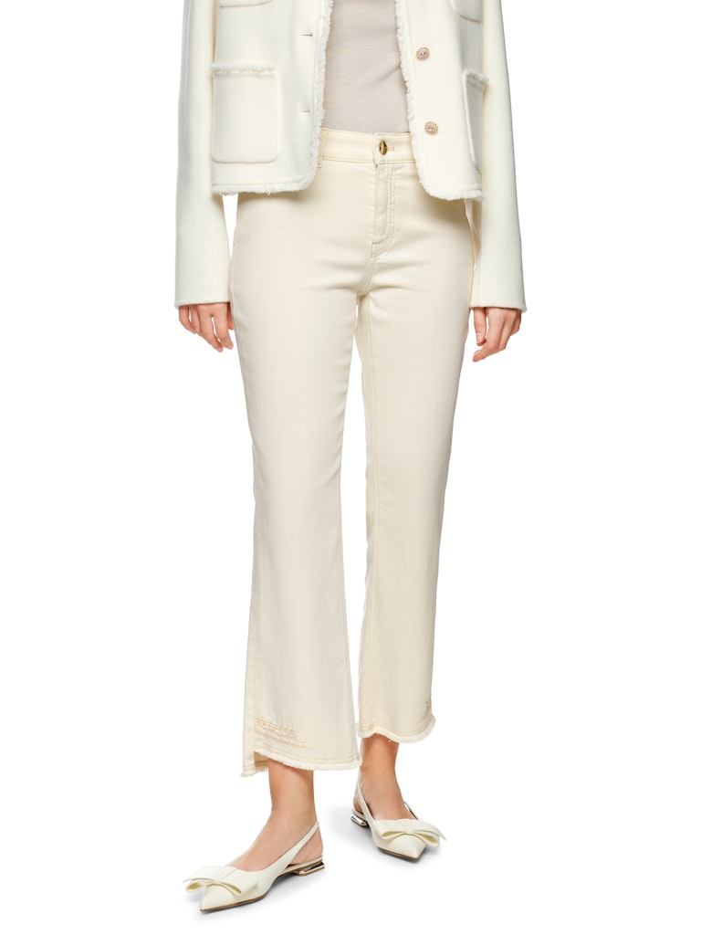 Jeans in bright ecru Modell FORLI "Rethink Together"