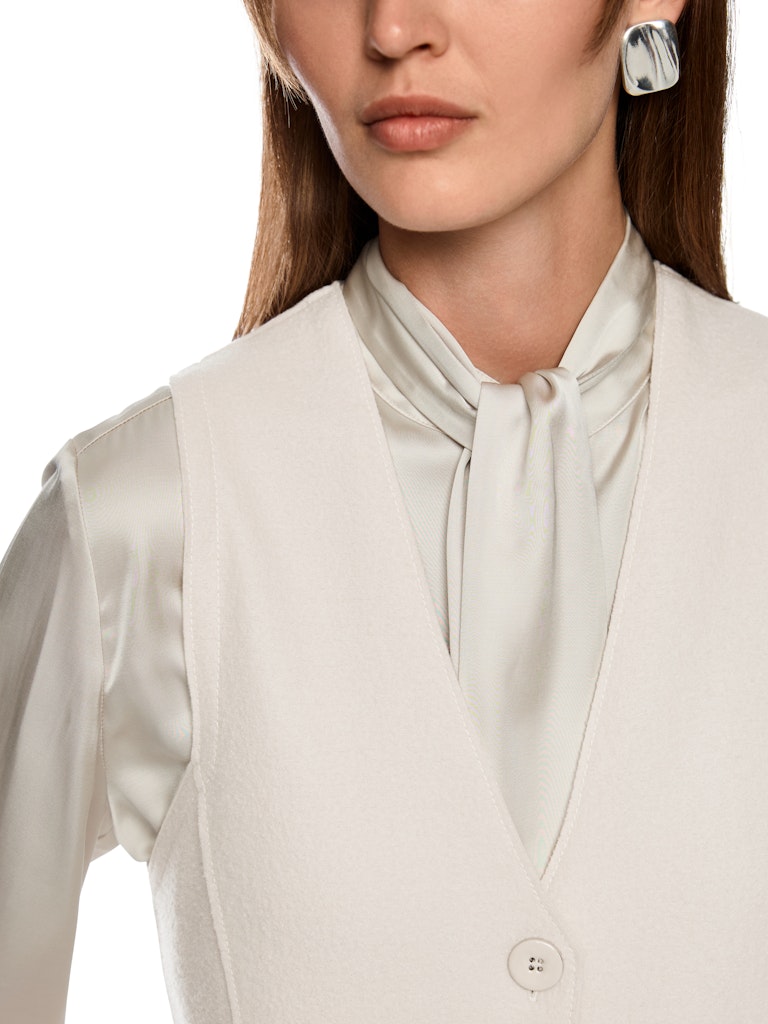 Walk-Kleid mit platziertem City-Print in smoke