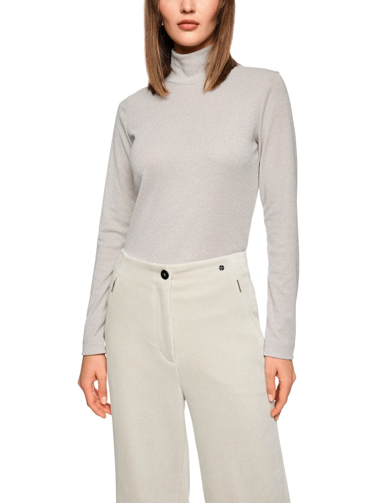 Longsleeve Shirt mit Schimmer in smoke