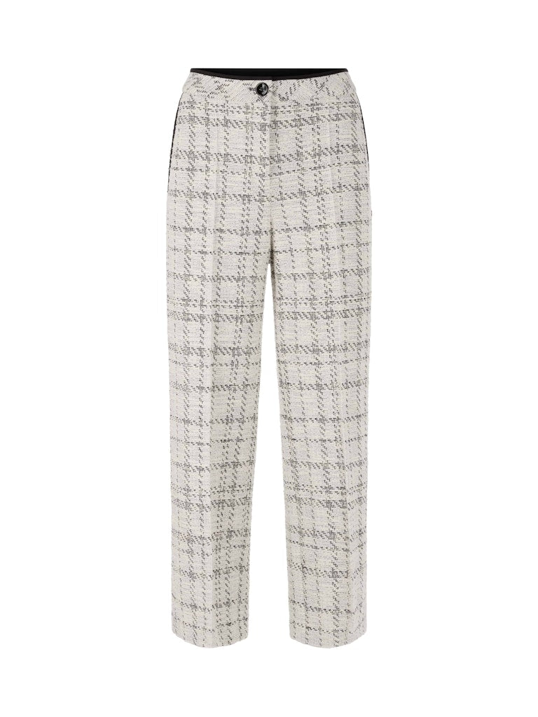 Weite Hose mit feinem Muster in smoke Modell WUKARI