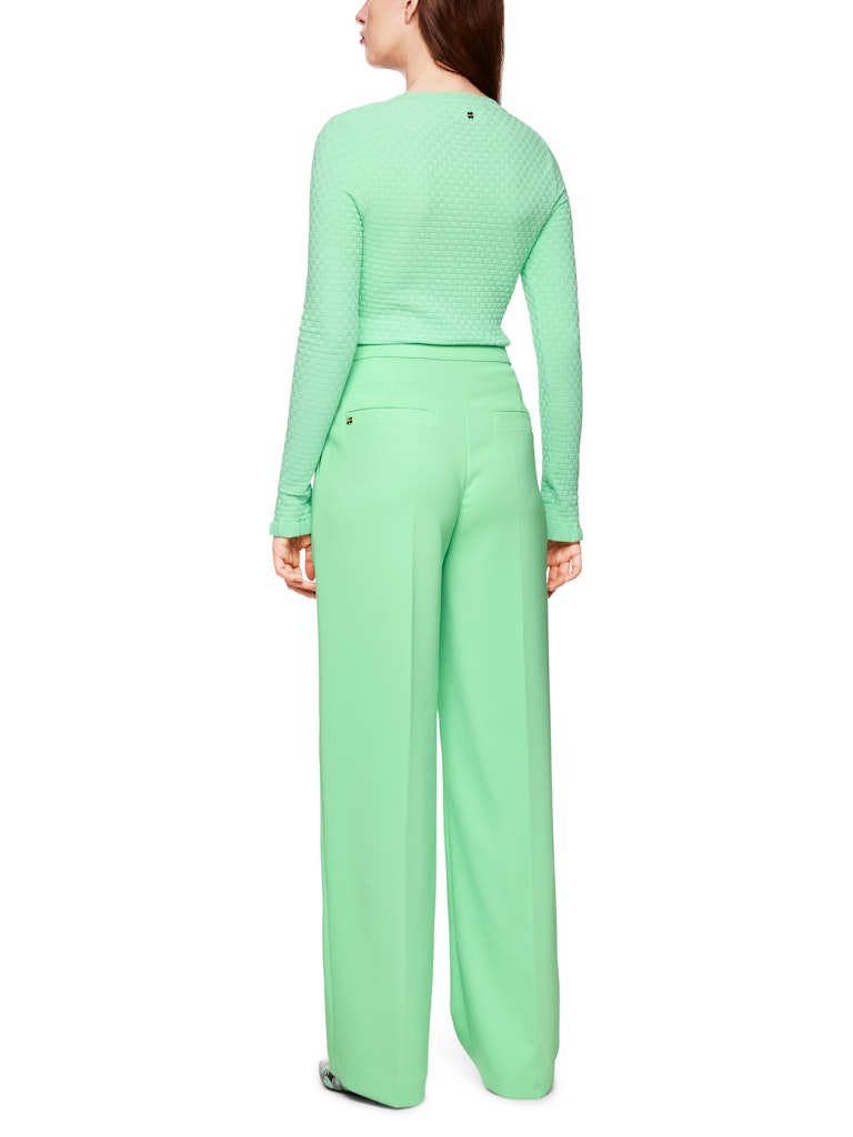 High-Waist Hose in bright apple green Modell WASCO
