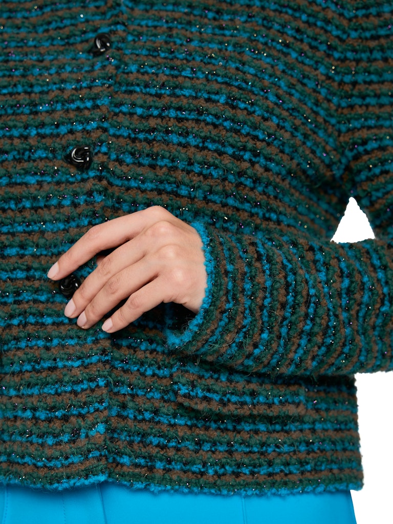 Strickblazer in dark green - Knitted in Germany