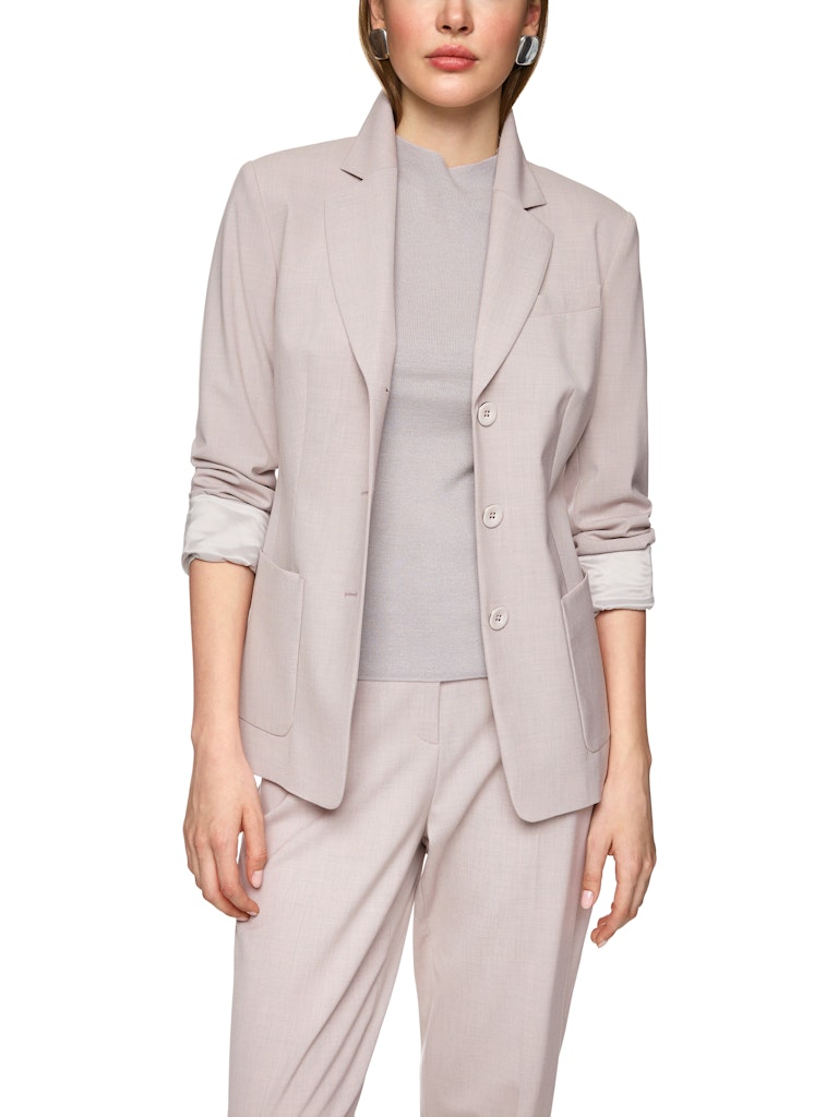 Blazer in desert taupe