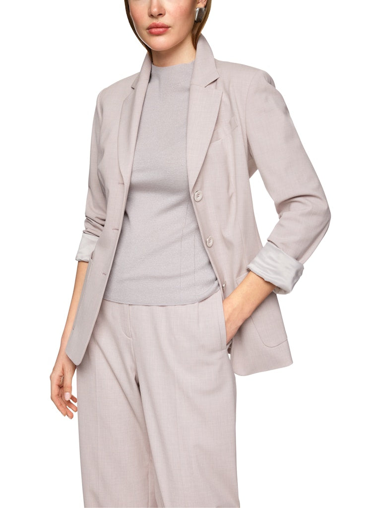 Blazer in desert taupe