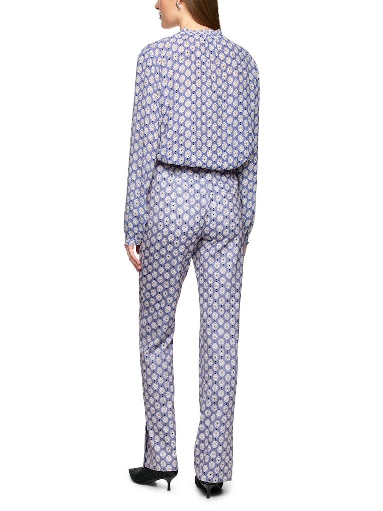 Scuba Hose im Ornament-Print in bluish violet Modell FATSA