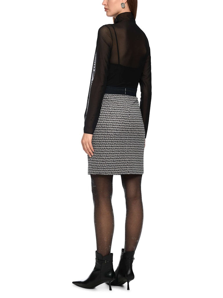 Scuba Rock im Sprinkles-Print in soft charcoal