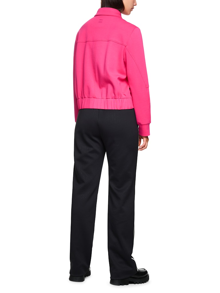 Jersey Jacke in dragon fruit