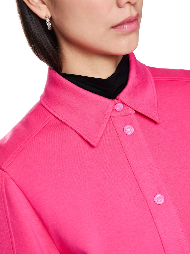 Jersey Jacke in dragon fruit