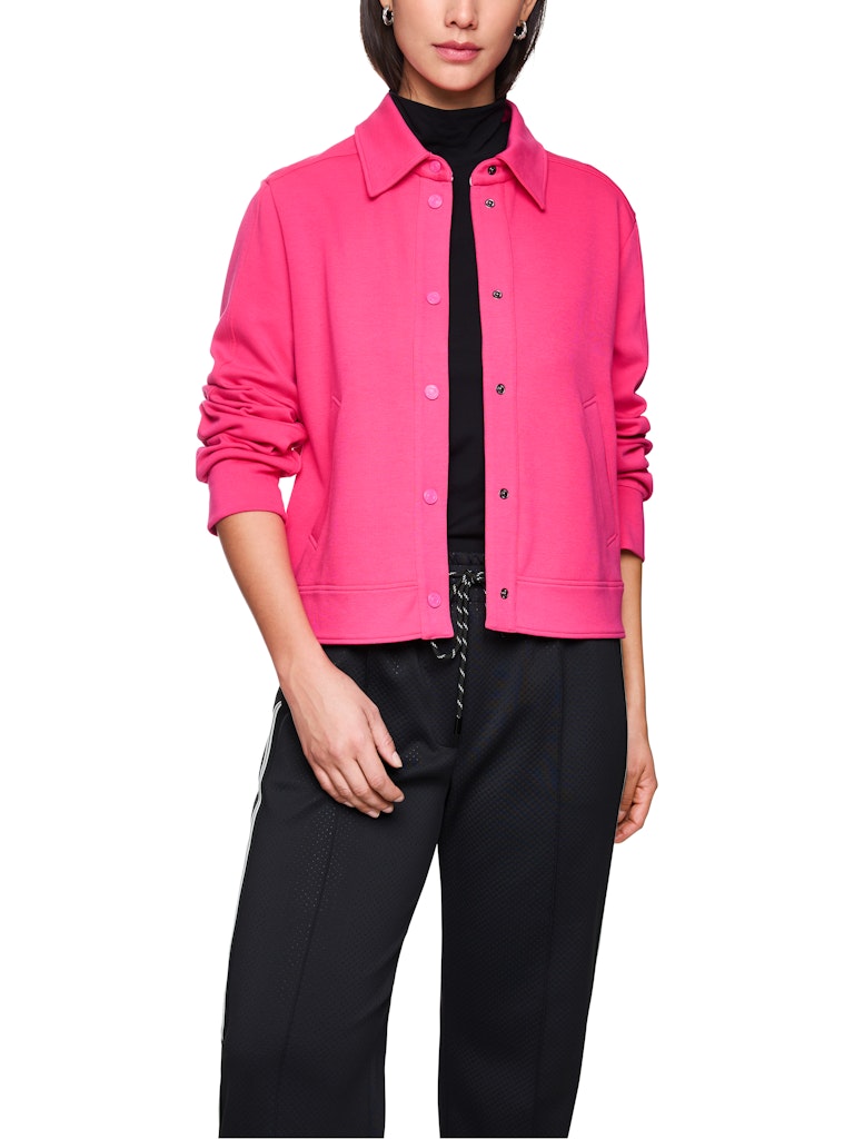 Jersey Jacke in dragon fruit