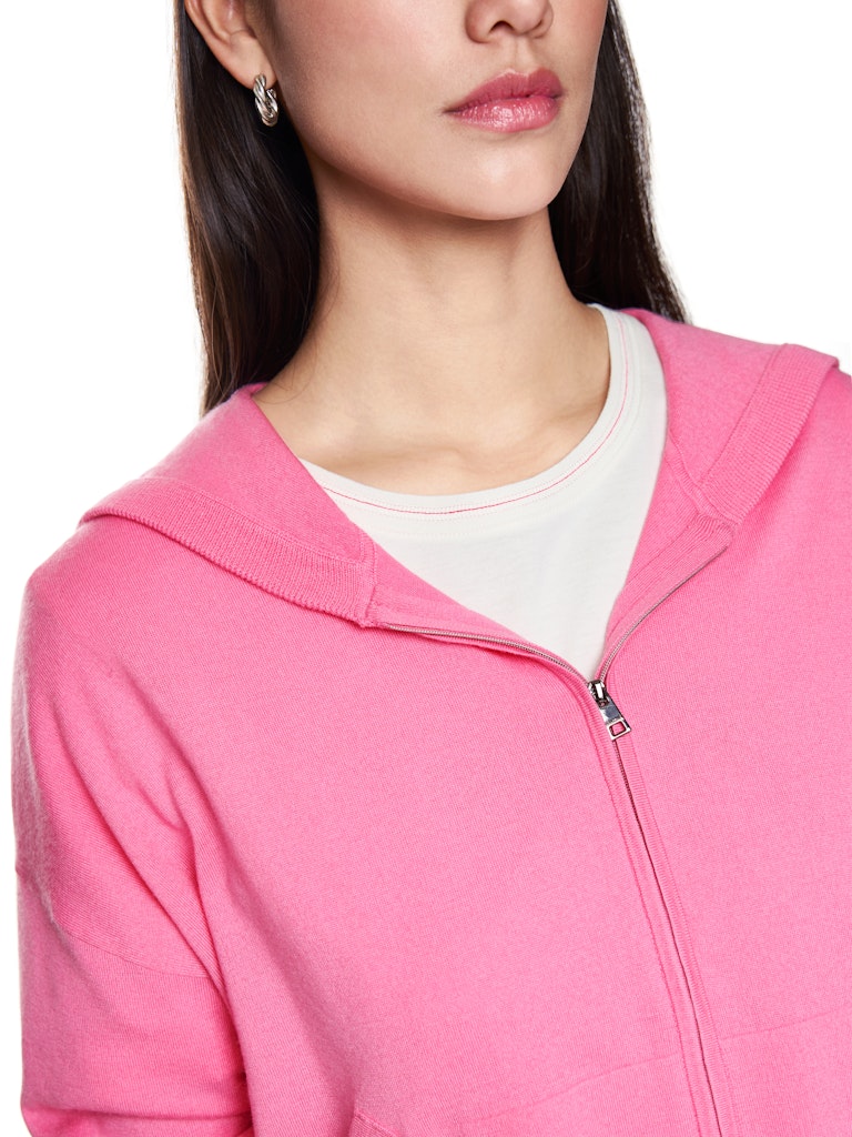 Strick-Cardigan in pink "Rethink Together"
