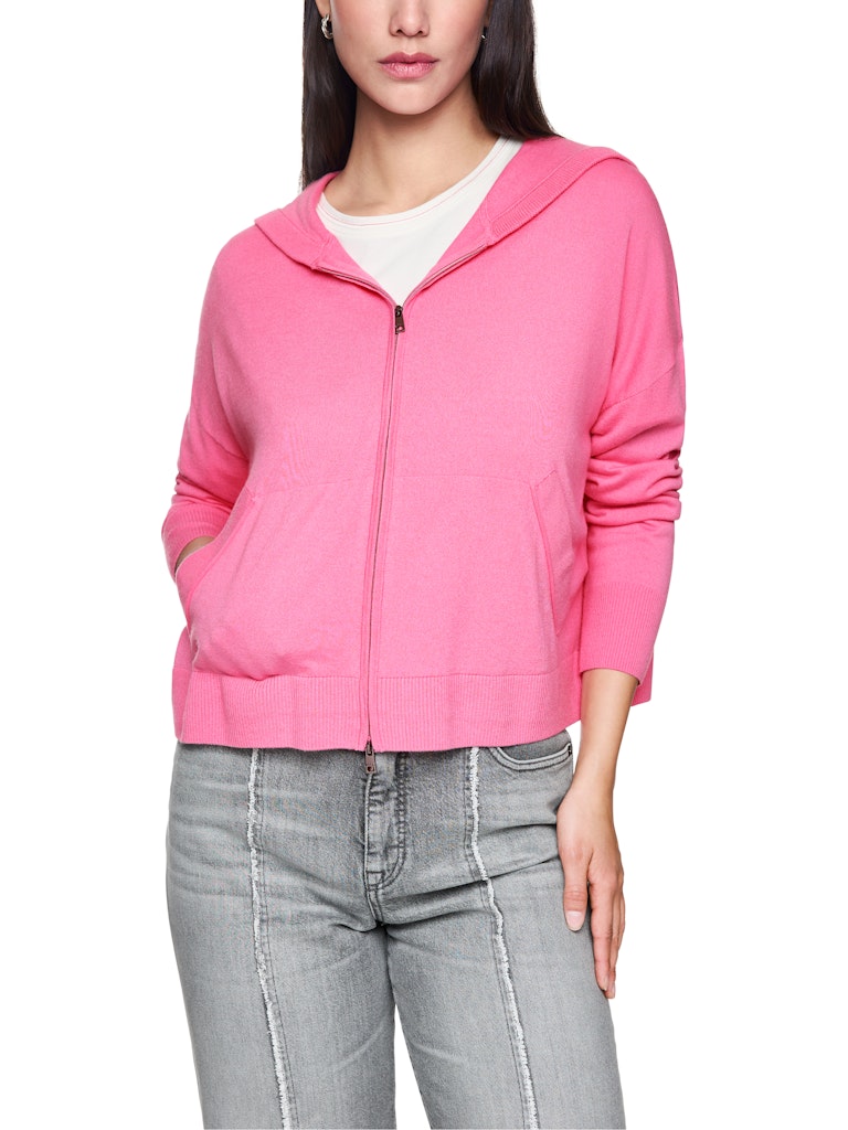 Strick-Cardigan in pink "Rethink Together"