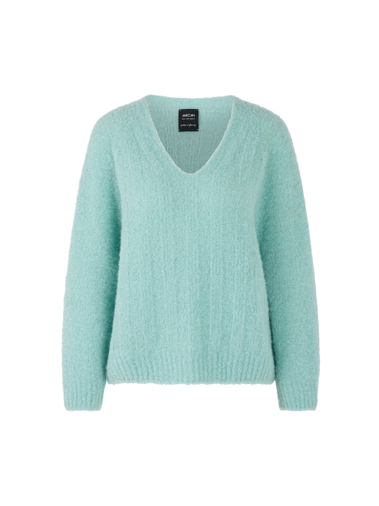Softer Pullover in türkis - Knitted in Germany