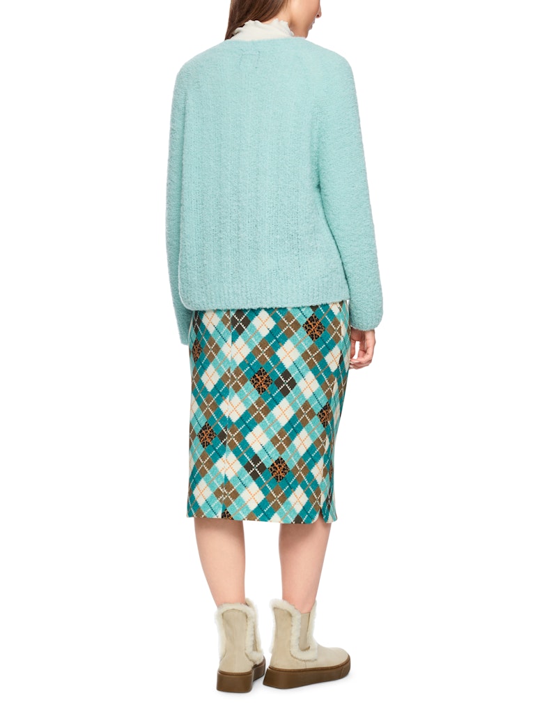 Softer Pullover in türkis - Knitted in Germany