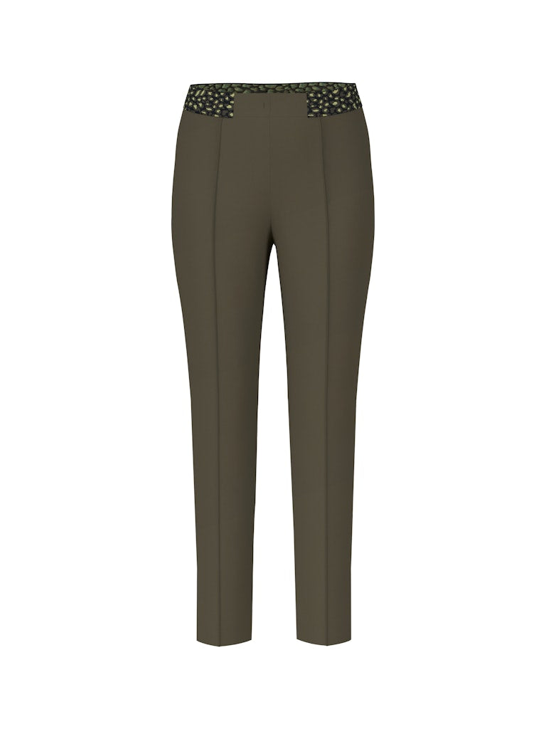 Schmale Hose in olive Modell SYDNEY