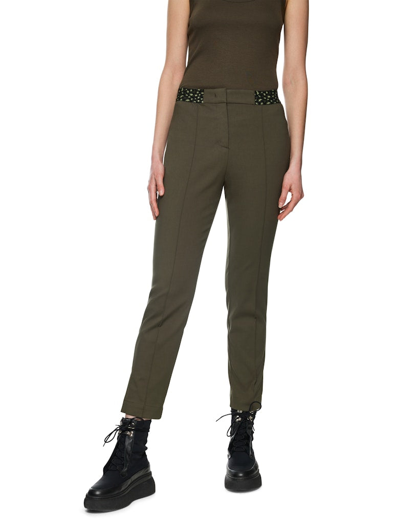 Schmale Hose in olive Modell SYDNEY