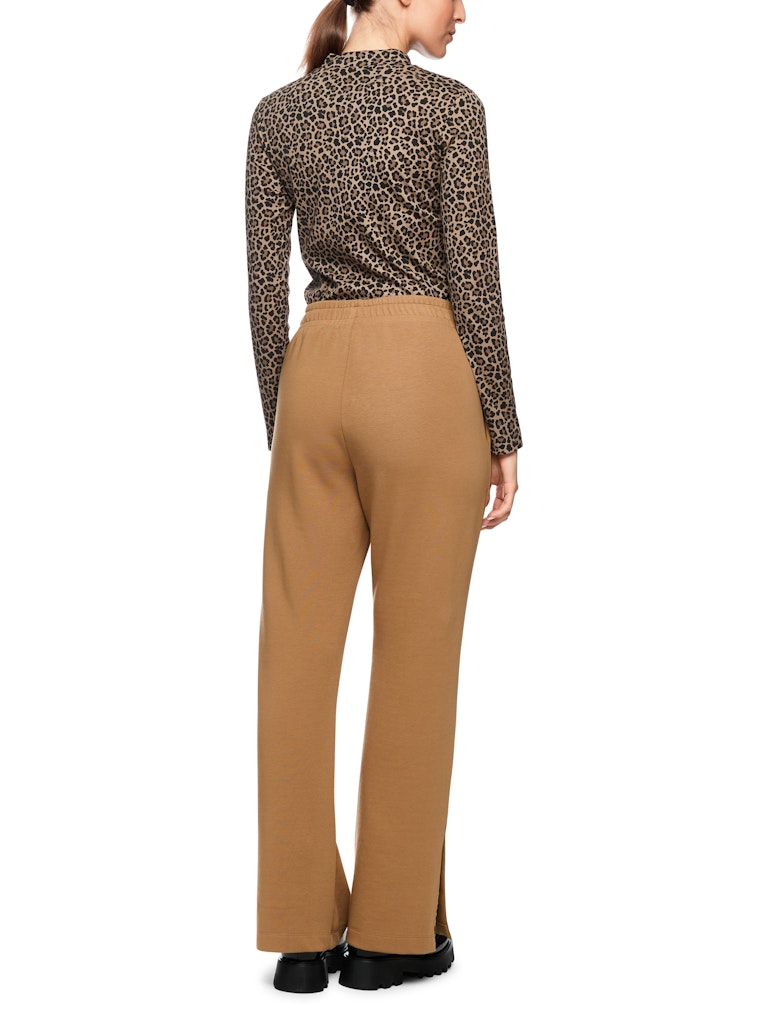 Langarm Shirt im Leo-Print