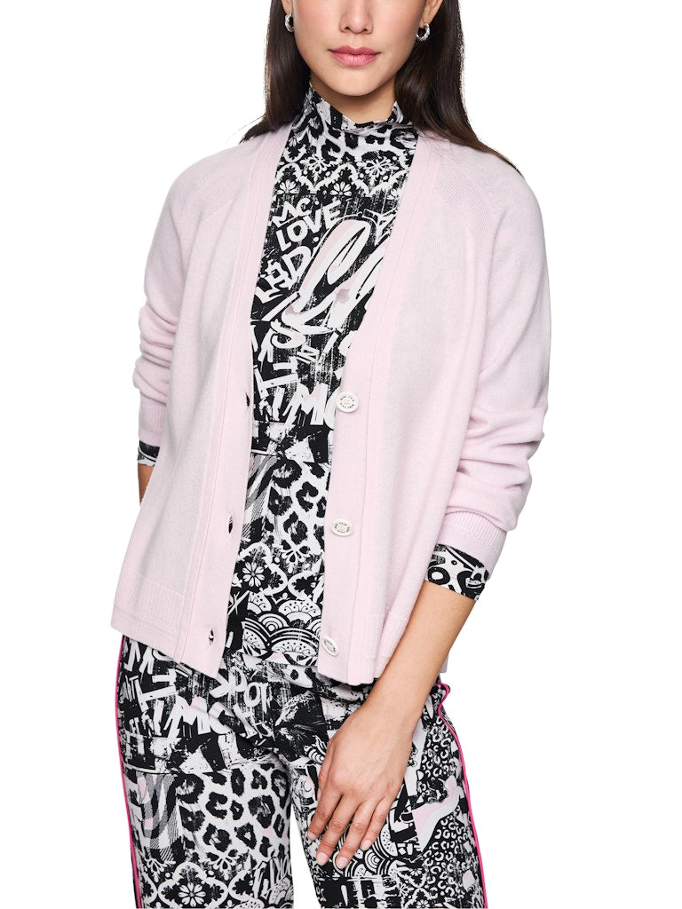 Strickjacke in soft lilac "Rethink Together"