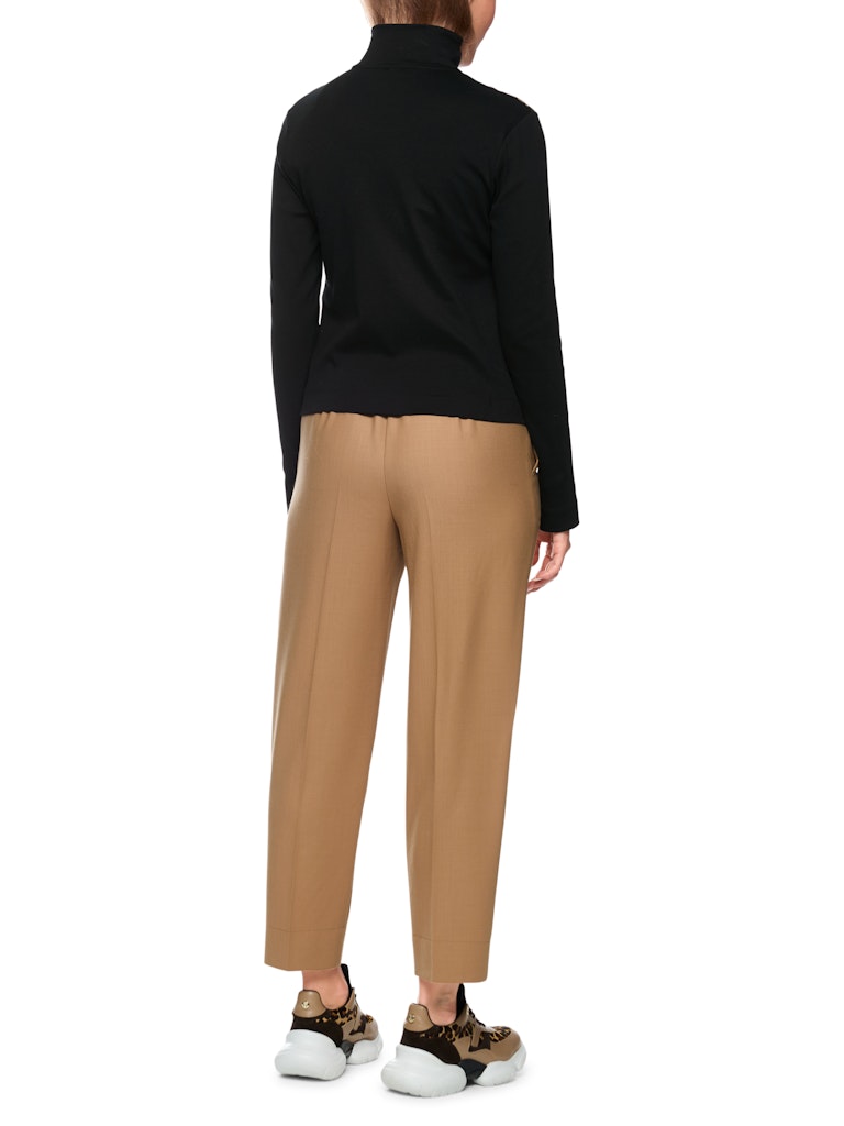 Leichte Jacke mit Leoprint Steppung