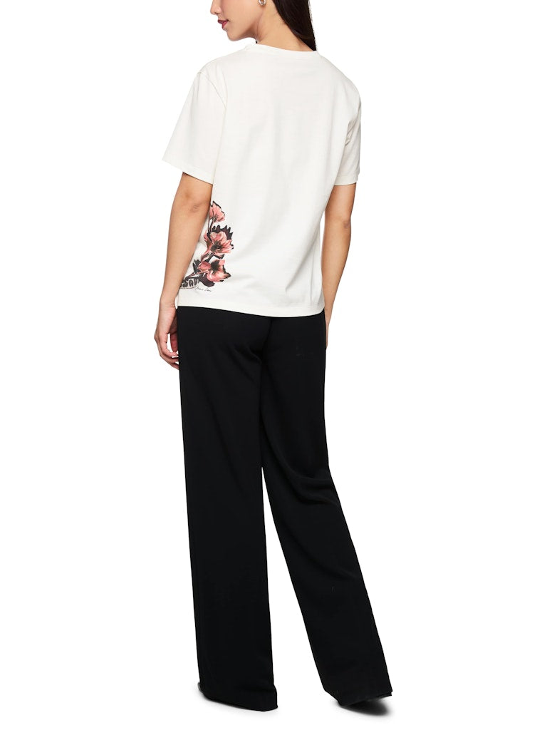 Shirt mit Leoparden Druck in creme