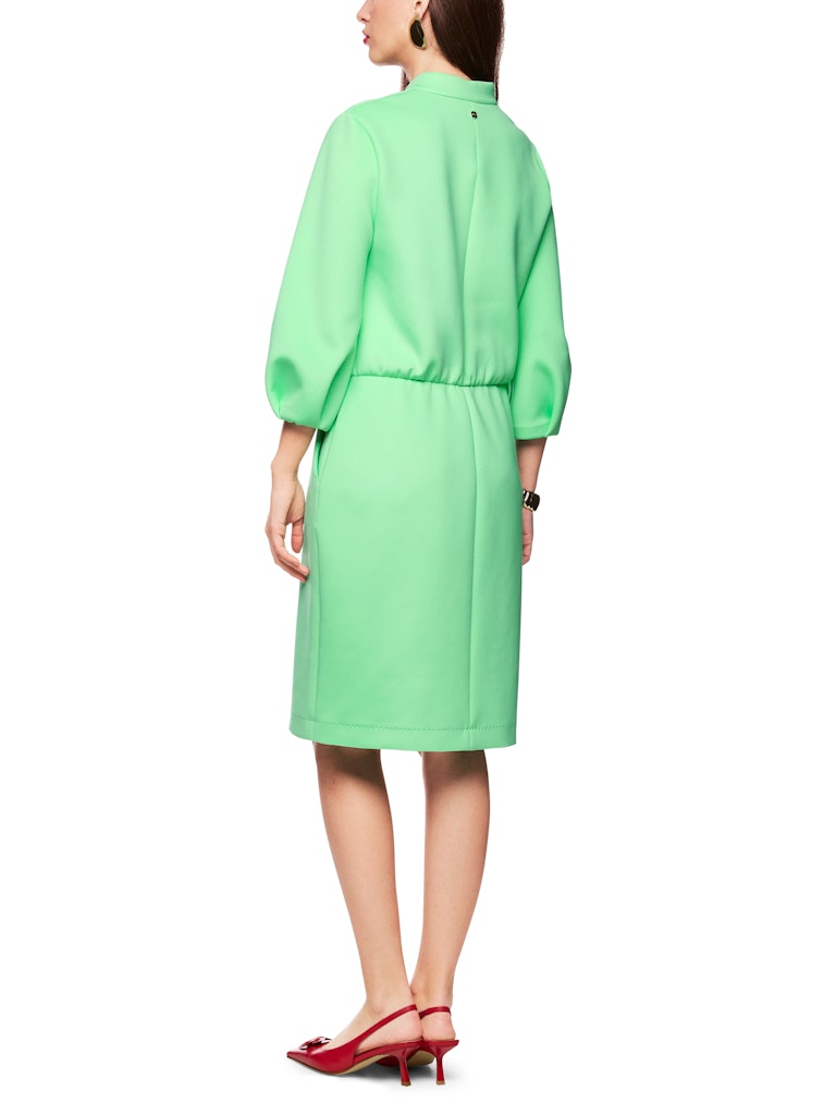 Scuba-Kleid in bright apple green