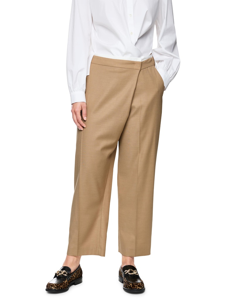 Lässige Hose in camel Modell WELS