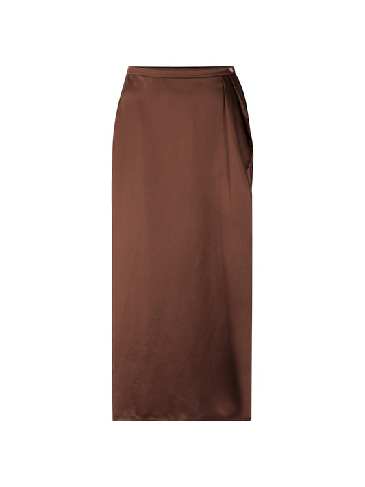Wadenlanger Rock in dark chestnut brown