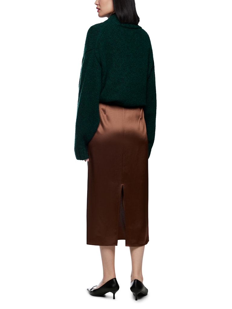 Wadenlanger Rock in dark chestnut brown