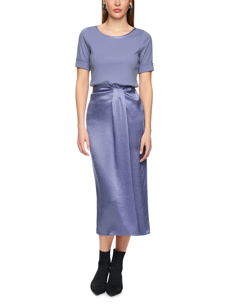 Basic Shirt in bluish violet