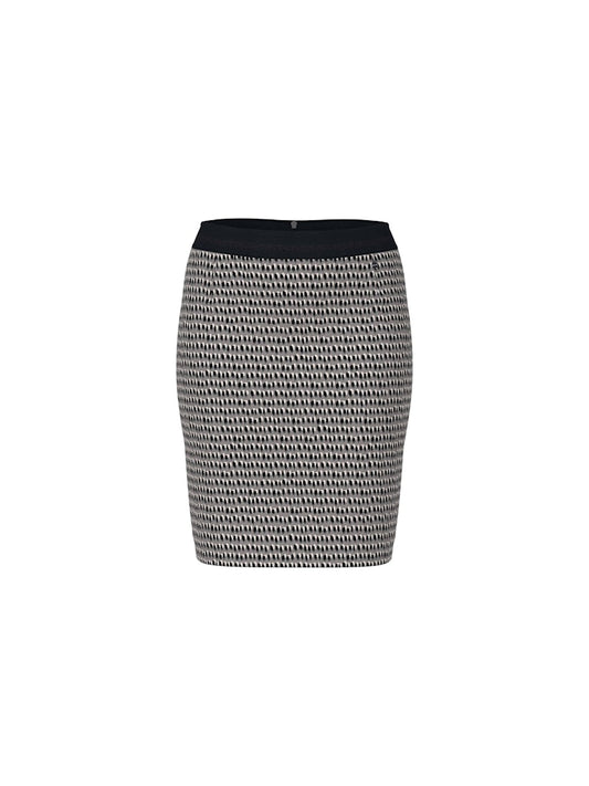 Scuba Rock im Sprinkles-Print in soft charcoal