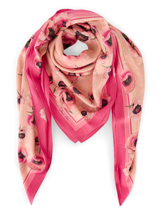 Tuch mit Blumenmuster in evening sand