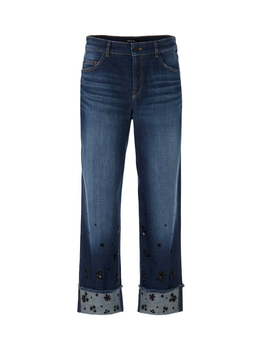 Jeans mit Details in blue denim Modell WUKARI