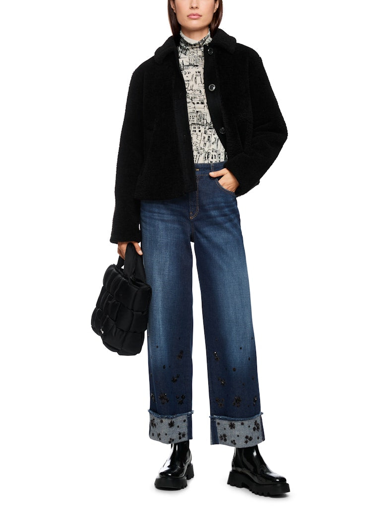 Jeans mit Details in blue denim Modell WUKARI