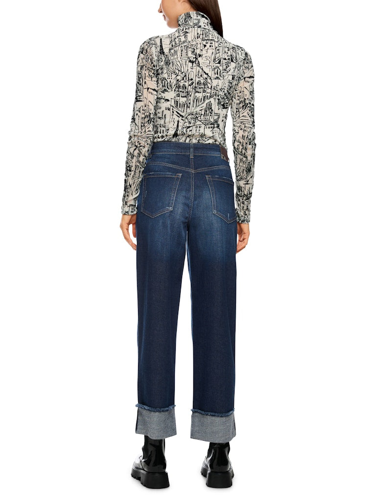 Jeans mit Details in blue denim Modell WUKARI
