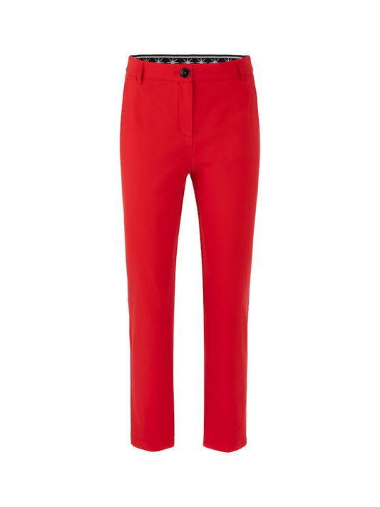 Schmale Hose in cranberry Modell FRANCA