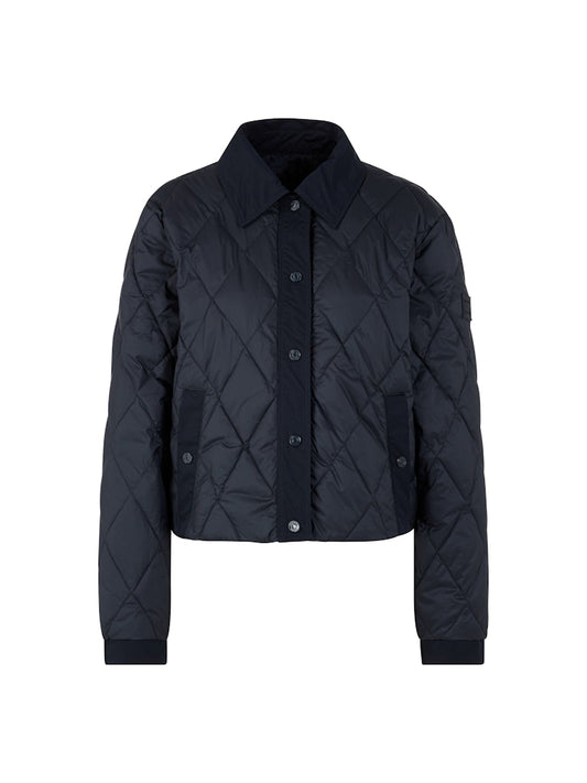 Steppjacke in navy