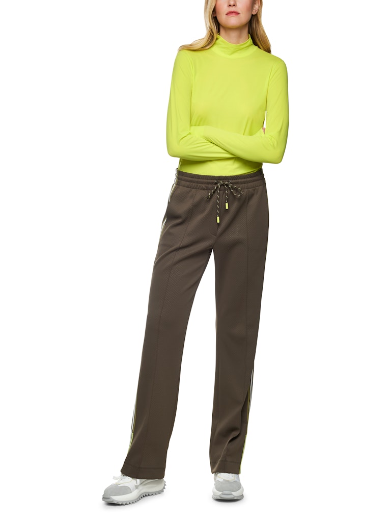Longsleeve mit Turle Neck in limoncello