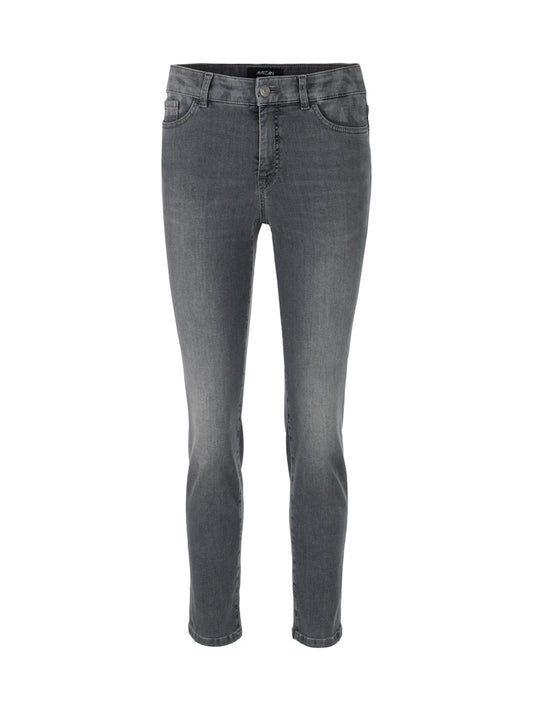 Schmale Jeans in graphit Modell SILEA
